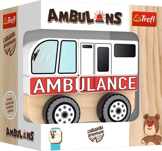 Ambulancia de madera