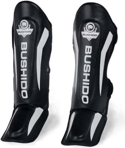 Protectores de espinilla y empeine DBX BUSHIDO para kickbox y MMA – XL
