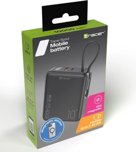 Carga rápida PD 20 W y QC 22,5 W
