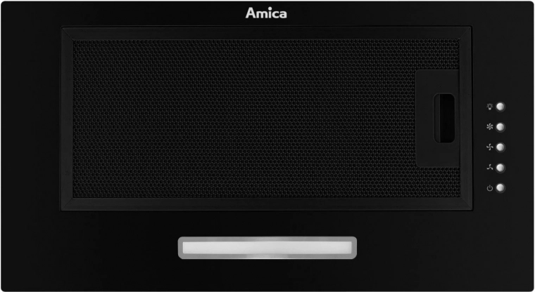Campana extractora empotrable AMICA OMP6211B, negra