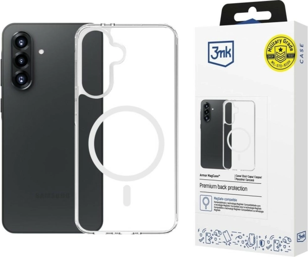 3mk Armor MagCase funda transparente para Samsung A27 5G