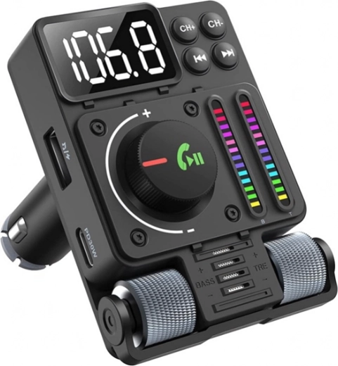 Transmisor FM Bluetooth para coche con PD 30 W