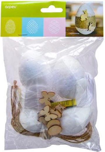 Kit creativo decorativo de huevos rústicos