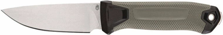 Gerber StrongArm Camp Green – cuchillo outdoor de hoja fija 10,4 cm, verde, funda MOLLE