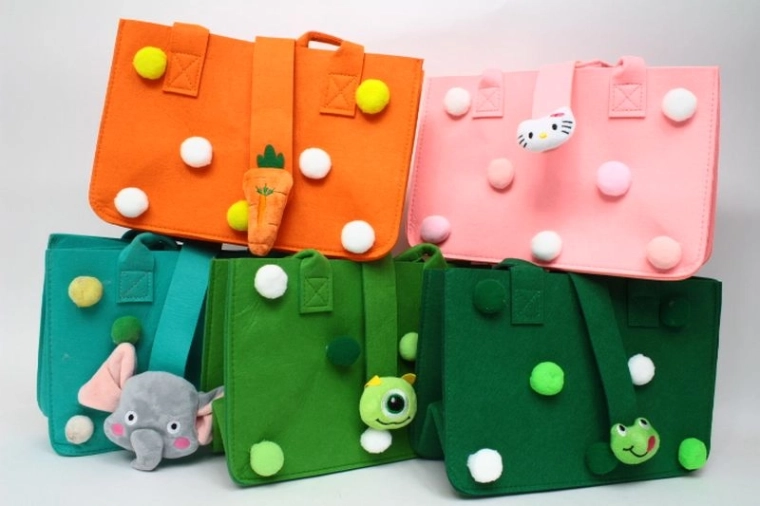 Bolsa de fieltro 20 × 30 cm
