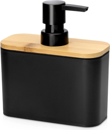 Vilde dispensador negro para jabón líquido 500 ml - 1 pieza