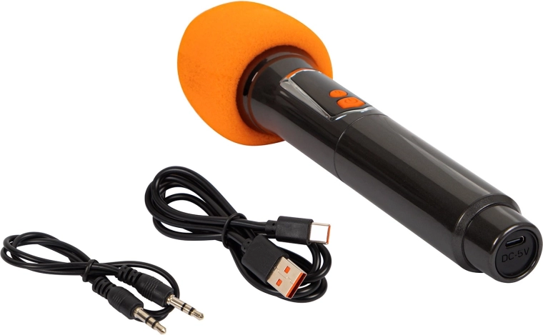 Pack de karaoke: micrófono inalámbrico y mando