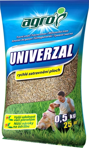 Mezcla de césped universal 0,5 kg AGRO