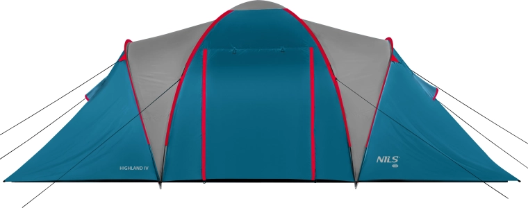 Tienda familiar NILS Camp Highland IV para 4 personas