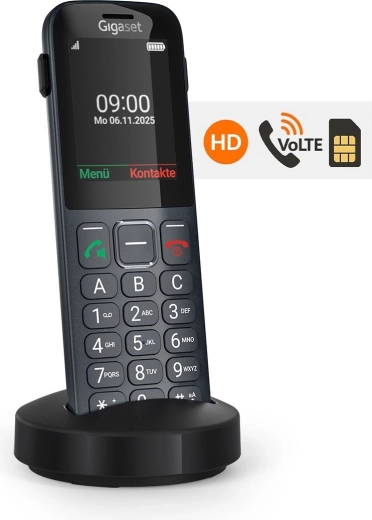 Gigaset Comfort 600 SIM 4G teléfono móvil para seniors