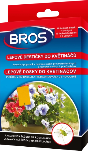 BROS placas adhesivas para macetas 10 uds.