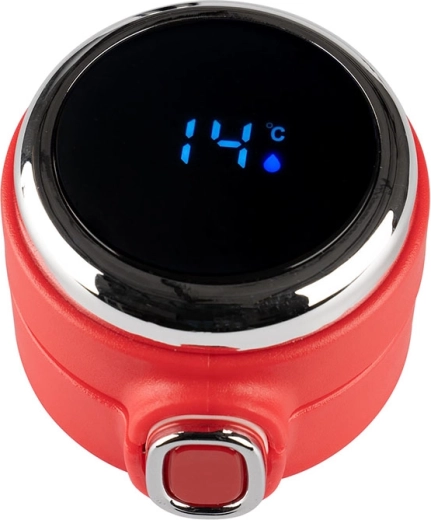 Pantalla LED en la tapa para controlar la temperatura al instante