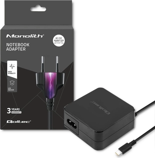 Cargador de red USB‑C 65 W con tecnología Power Delivery – QOLTEC