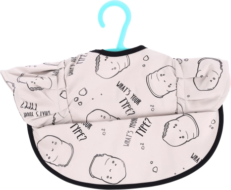 Babero infantil impermeable con bolsillo – tipo IX