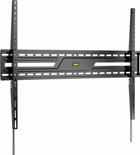 Soporte de pared fijo para televisores de 43–100 pulgadas, negro