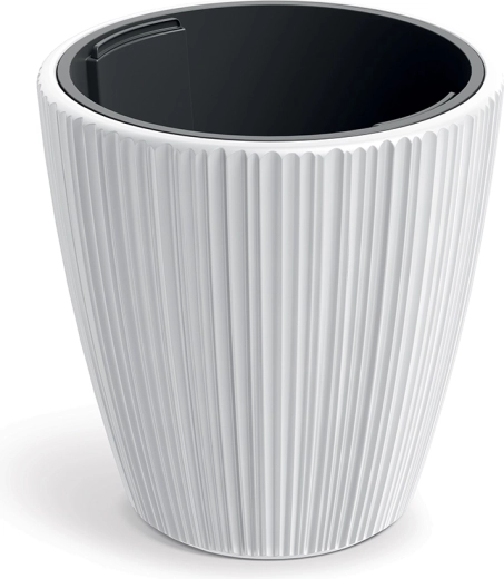 Maceta blanca ORO 47 cm