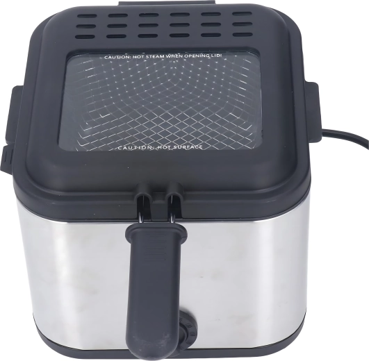 Ventana de visualización para controlar la fritura