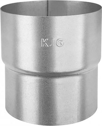 Manguito de bajante 80 mm galvanizado