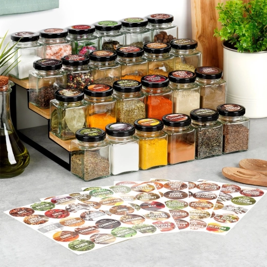 Organización clara de las especias