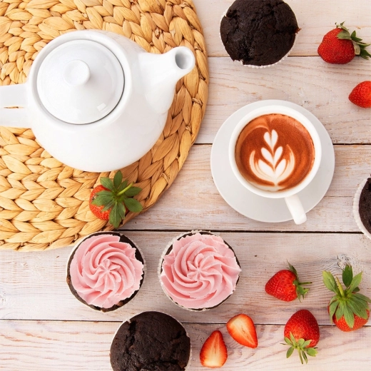 Presentación perfecta de postres