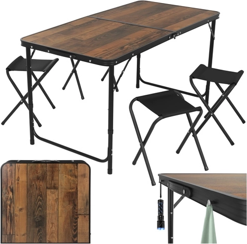 Altura de mesa ajustable – 3 niveles