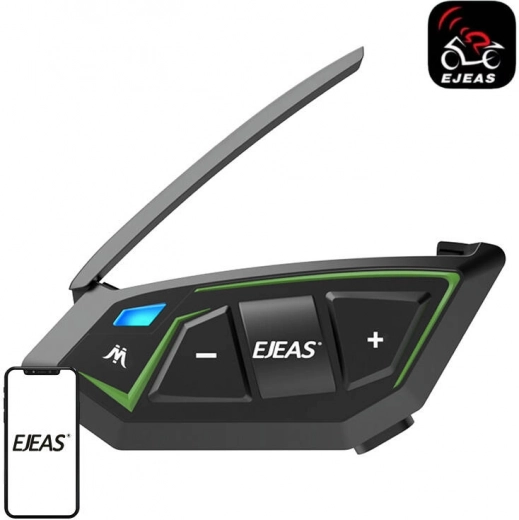 Intercomunicador para motocicleta EJEAS con tecnología mesh 3.0