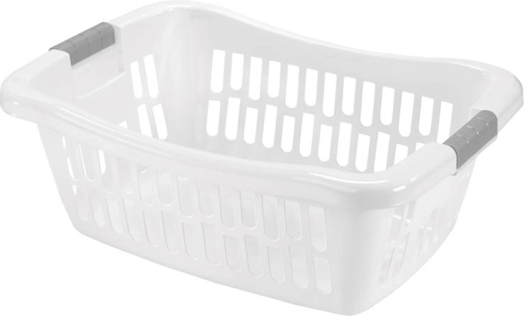 Cesta de plástico para ropa limpia Heidrun 64 × 44 × 24,5 cm