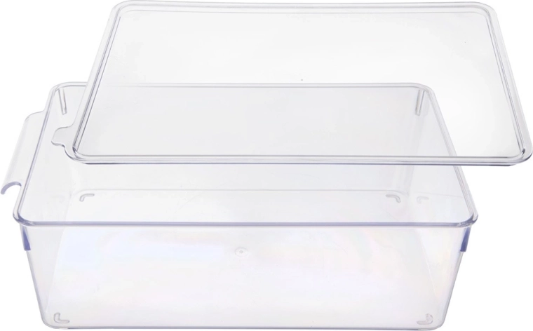 Diseño transparente y asas cómodas