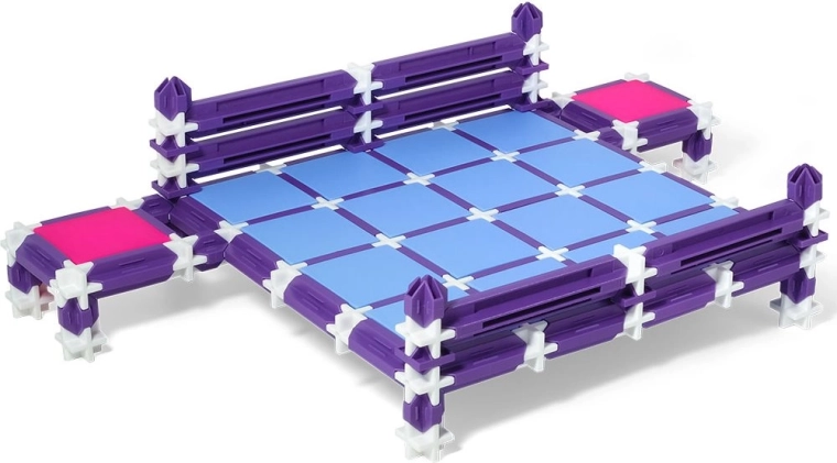 Cama y accesorios para la habitación