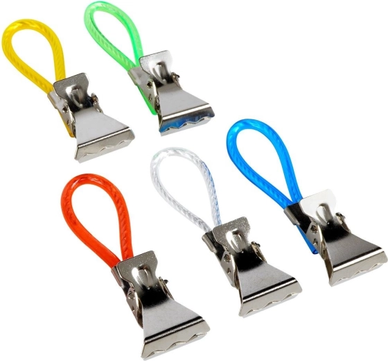 Lazos de colores para colgar y diferenciar fácilmente