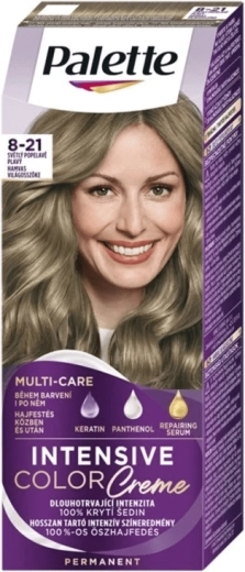 Palette Intensive Color Creme 8-21 rubio claro ceniza tinte para el cabello 50 ml