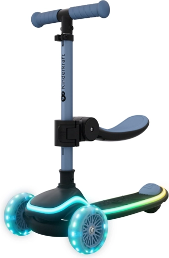2 en 1: correpasillos con asiento y patinete