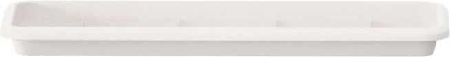 Plato bajo jardinera UNIVERSA 37 cm blanco