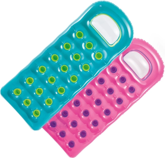 Colchoneta inflable de playa con ventana 188 × 71 cm Intex – turquesa