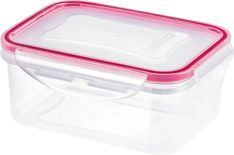 Recipiente rectangular Lamart con tapa de clip de 550 ml