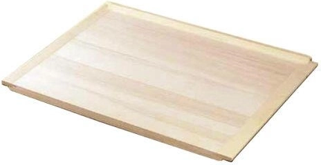 Tabla de amasar de madera 70 × 50 cm con bordes de haya