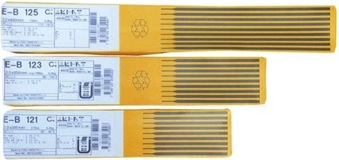 Electrodos de soldadura ER 117 3,2 × 350 mm (paquete de 180 uds.)