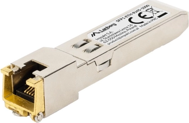 Módulo SFP Gigabit con RJ45 para Ethernet de cobre