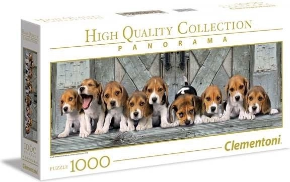 Puzzle Panorama 1000 Piezas Beagle Clementoni