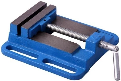Tornillo de banco manual para taladro 80 mm