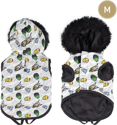 Ropa de invierno para perro Avengers, talla M - 1 unidad