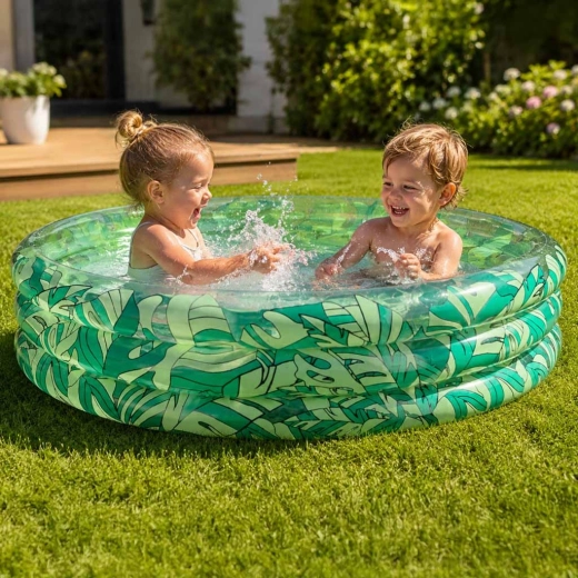 Espacio para juegos acuáticos de verano