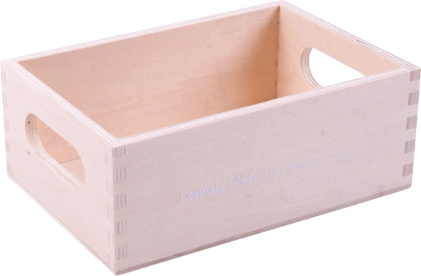 Caja de madera para alimentos de Bigjigs Toys