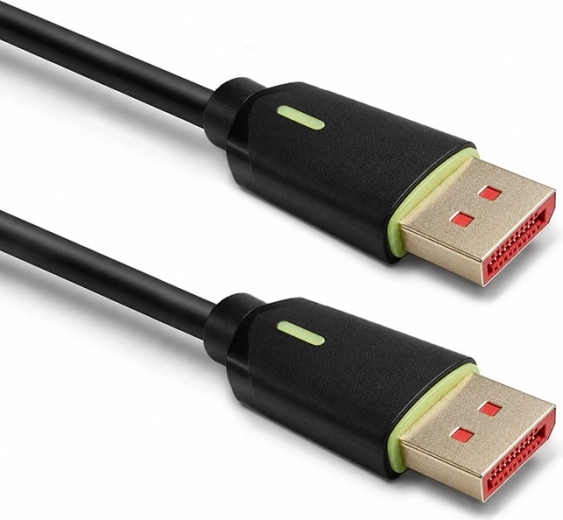 Cable DisplayPort 2.1 DP80 (UHBR20) 80 Gb/s 0,5 m