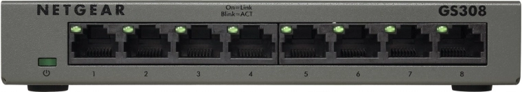 Switch gigabit no gestionado de 8 puertos NETGEAR