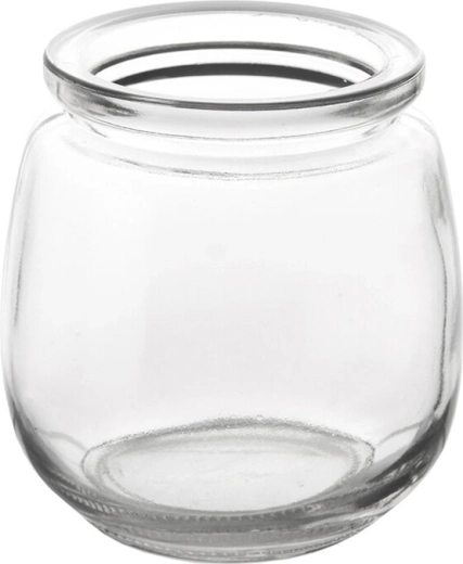 Vidrio transparente para un almacenamiento higiénico