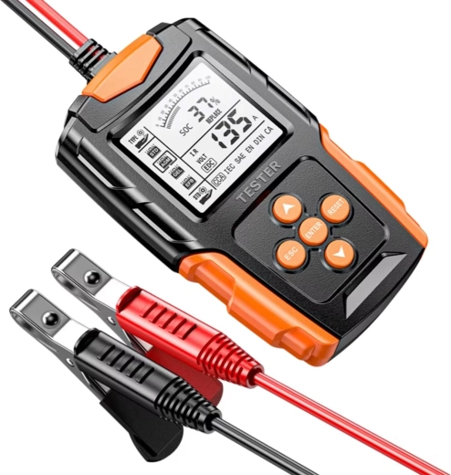 Probador digital de baterías de automóvil Renew Force 12 V/24 V
