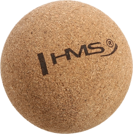 Pelota de masaje de corcho HMS para trigger point (6,5 cm)