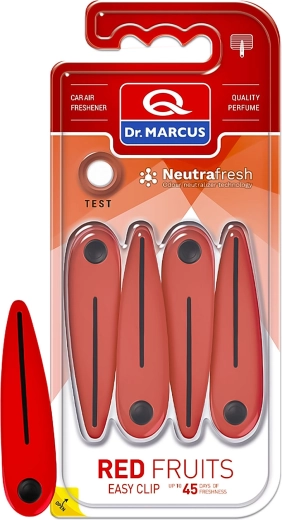Ambientador para coche Dr. Marcus Easy Clip Red Fruits