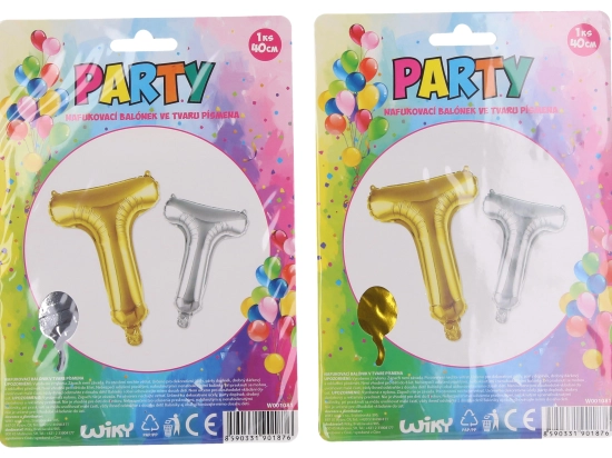 Globo inflable letra T 40 cm